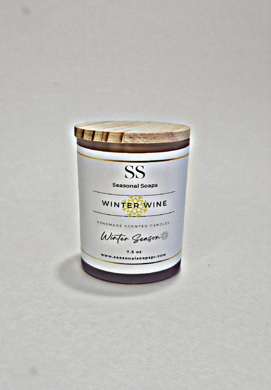 Winter Wine Soy Candle