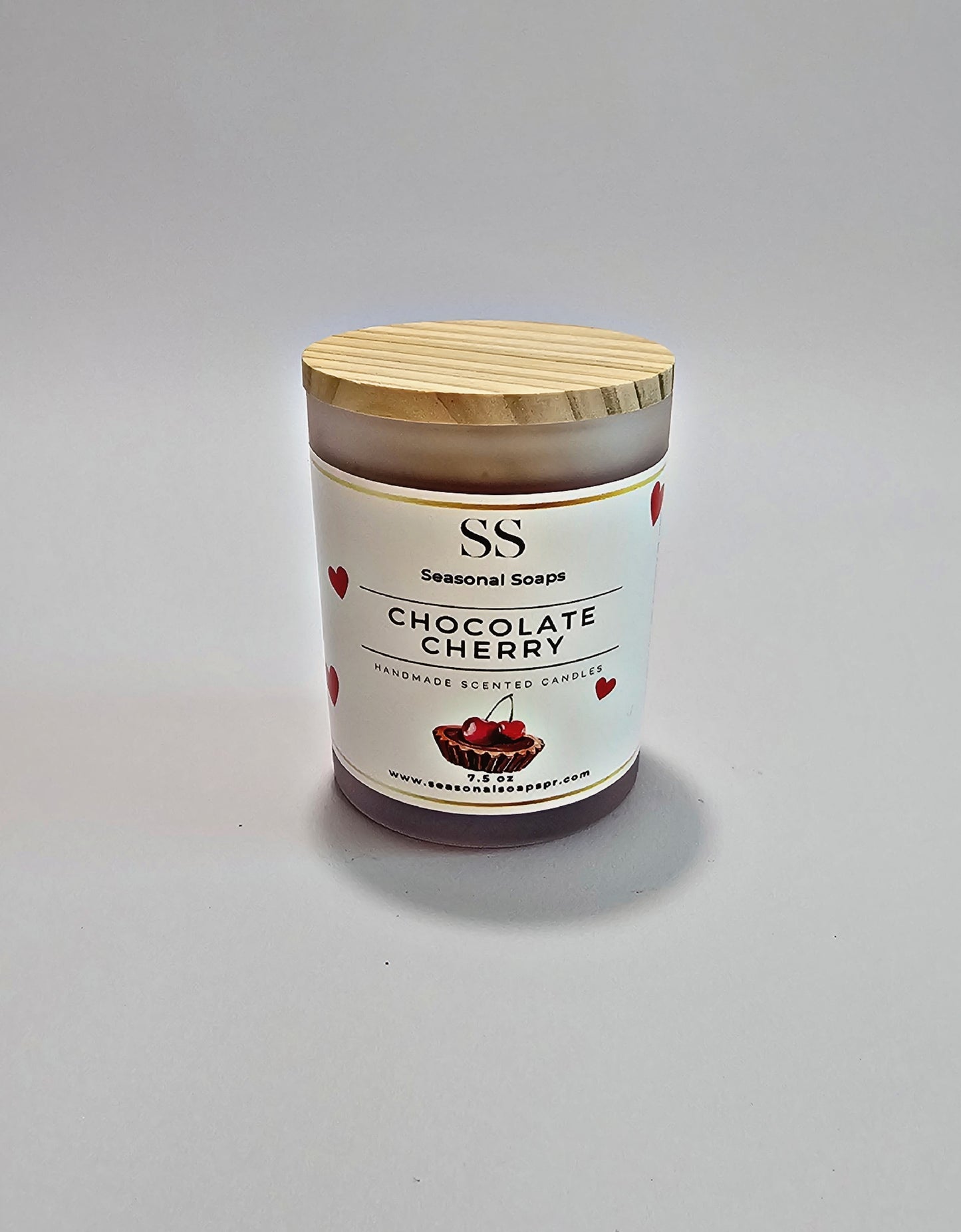 Chocolate Cherry Soy Candle