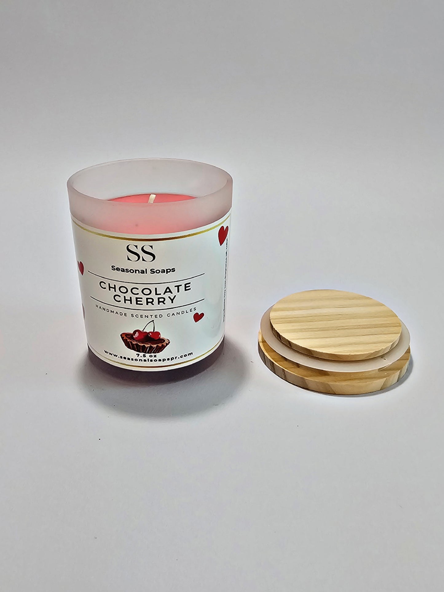 Chocolate Cherry Soy Candle